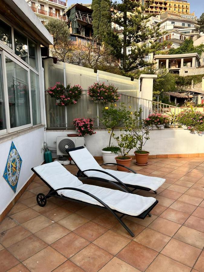 Villa Il Terrazzo Di Marlu Taormina Exterior foto
