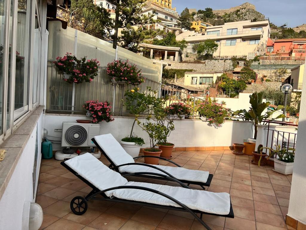 Villa Il Terrazzo Di Marlu Taormina Exterior foto